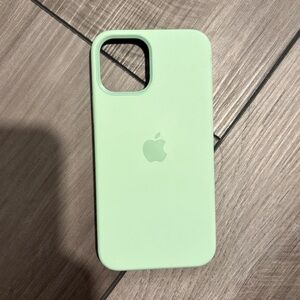 Apple Light Green Silicone Magsafe iPhone Case